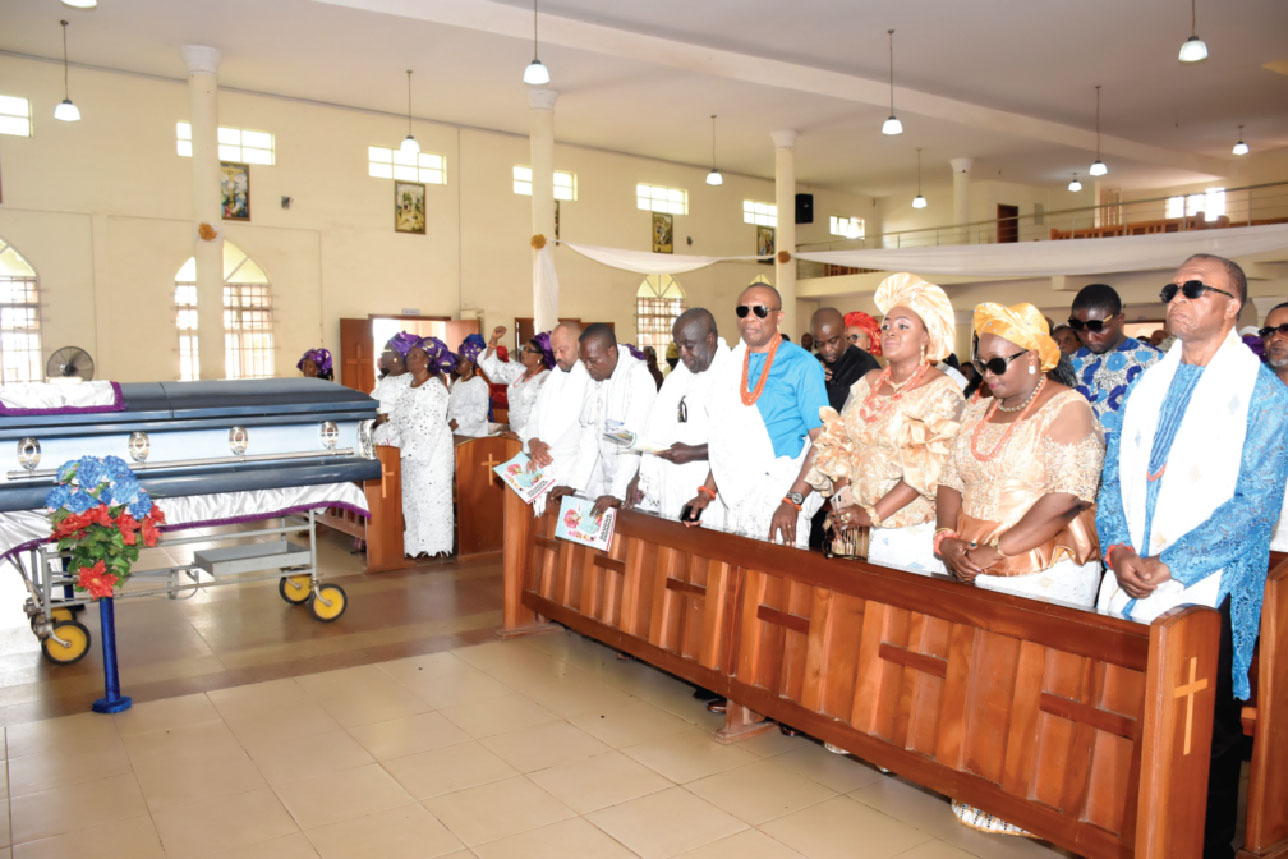 THE SPECTACULAR FUNERAL OF MADAM BEATRICE OKONMAH IN DELTA STATE