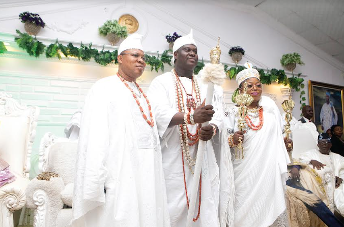BUSINESS WOMAN, PRINCESS TOYIN KOLADE BECOMES IYALAJE OODUA AT A GRAND CEREMONY IN ILE-IFE, OSUN STATE